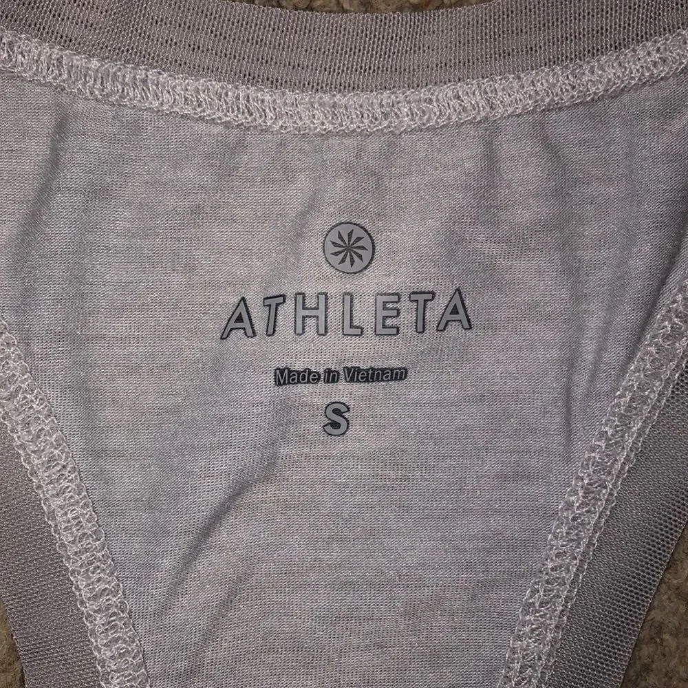 Flowy Grey Athleta Tank | Small - Picture 2 of 4